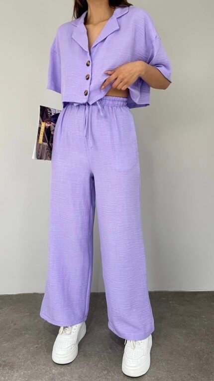 Ensemble Mauve Pastel