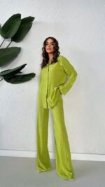 Ensemble Émeraude  Vert Pistache – Image 4