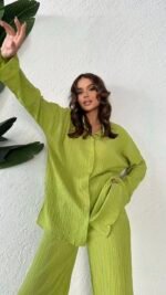 Ensemble Émeraude  Vert Pistache – Image 3