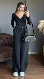 Pantalon Palazzo Noiroyk