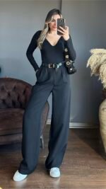 Pantalon Palazzo Noiroyk – Image 2