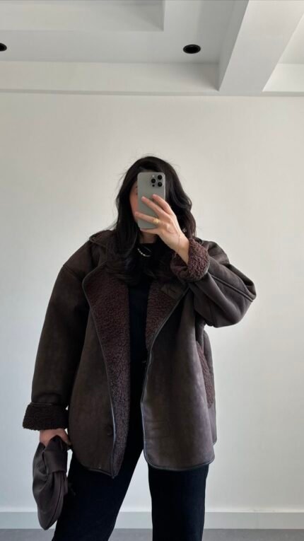 VESTE MARRON ZR CONTREPARTIE