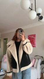 Teddy Jacket Black – Image 3