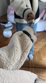 Teddy Jacket Black – Image 4