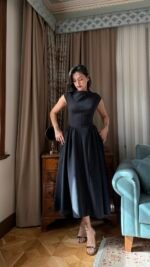 Robe ballon Pintrest Noir