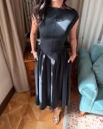 Robe ballon Pintrest Noir – Image 4