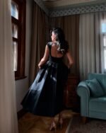 Robe ballon Pintrest Noir – Image 2