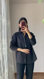 Laya Oversize Shirt black