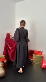 Celena dress black – Image 2